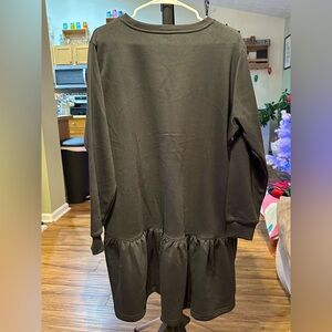 Serra Black Long Sleeve Dress